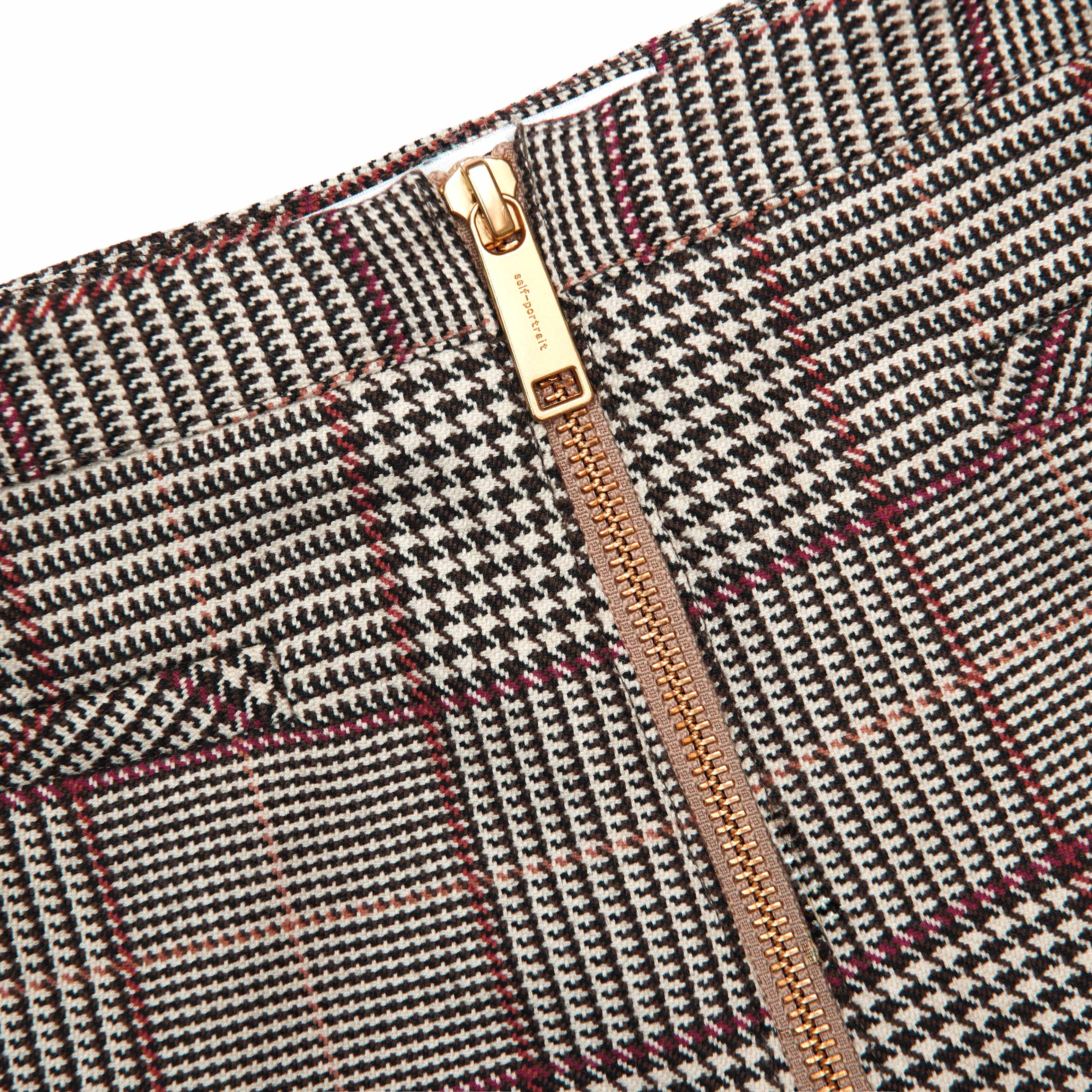 Brown Check Shorts - Image 5