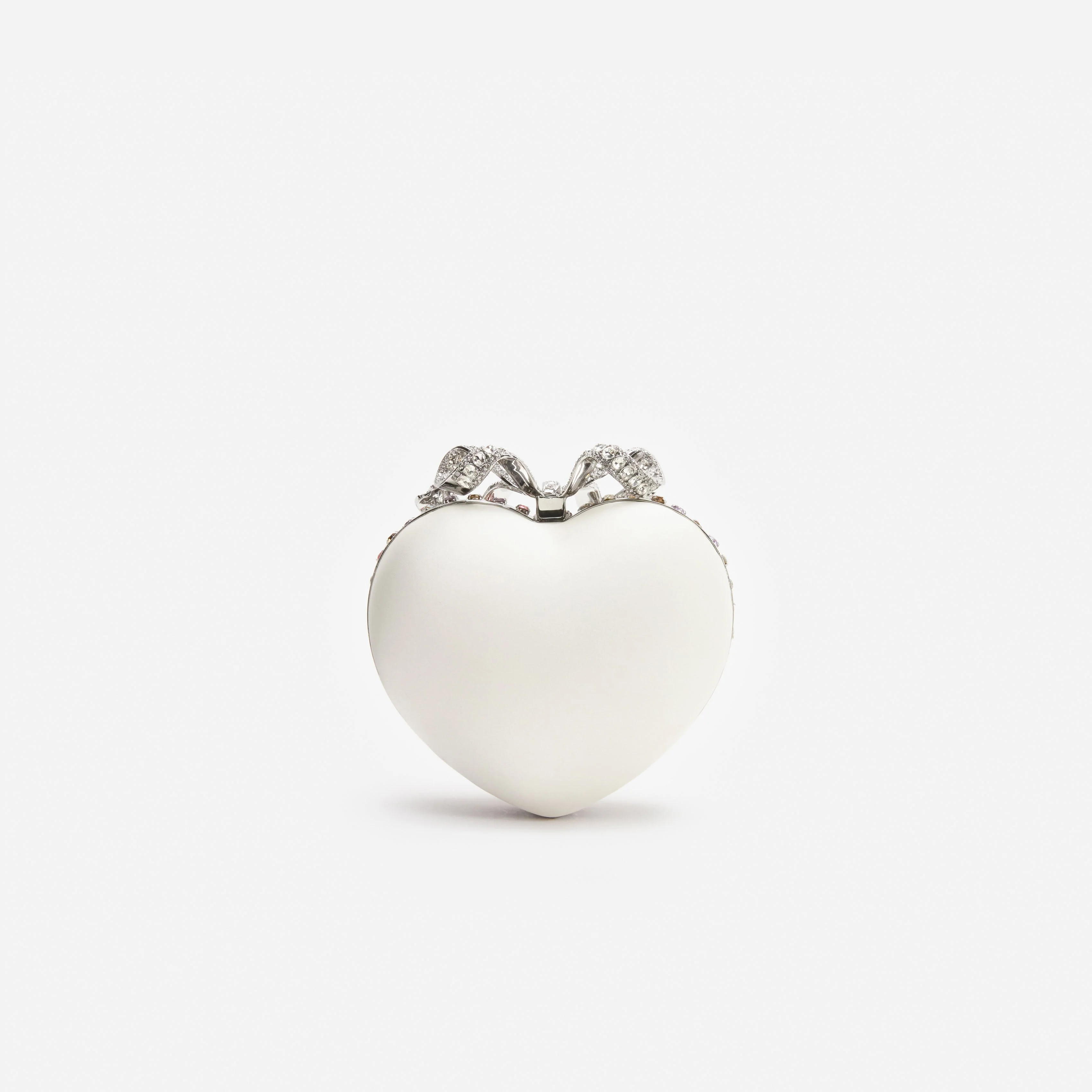 Multi Crystal Heart Clutch Bag - Image 3