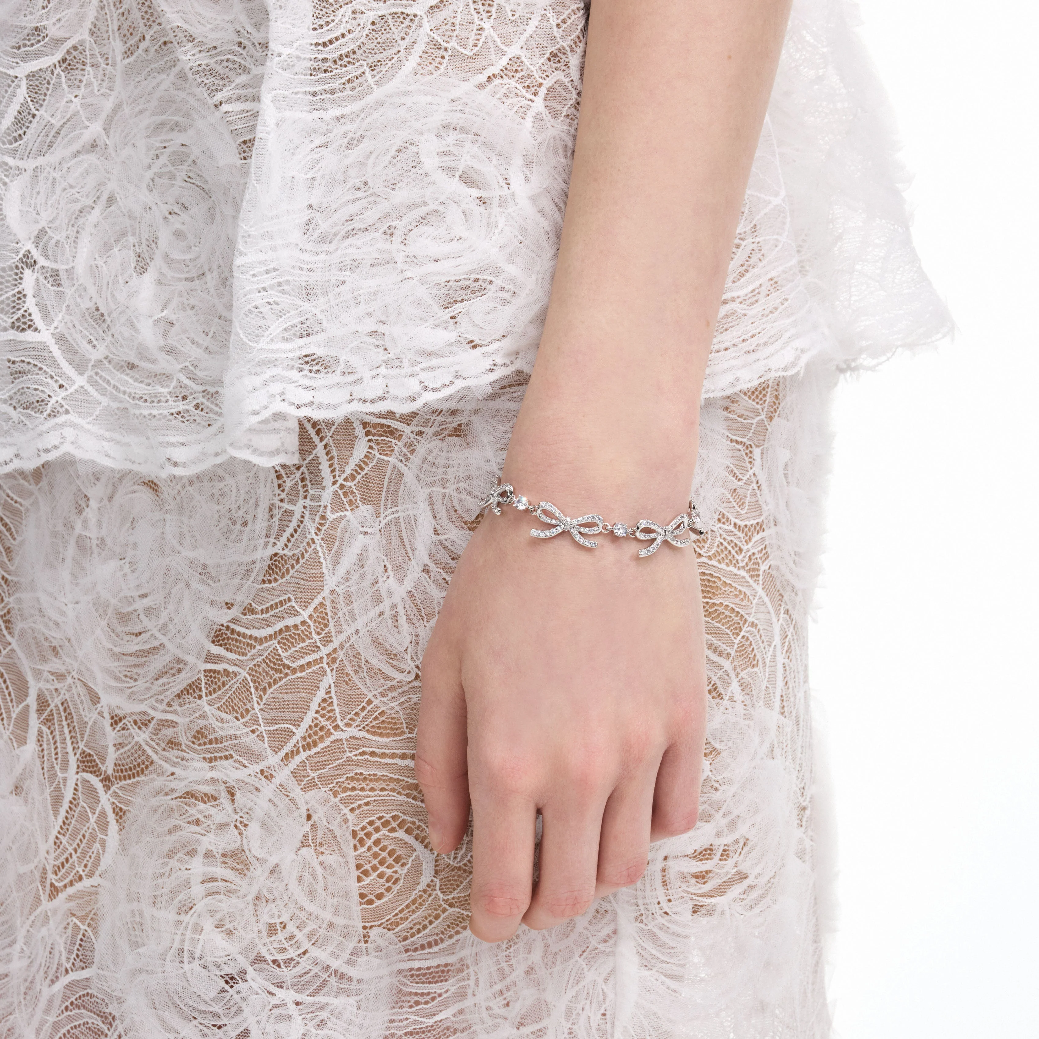 Crystal Bow Bracelet - Image 2
