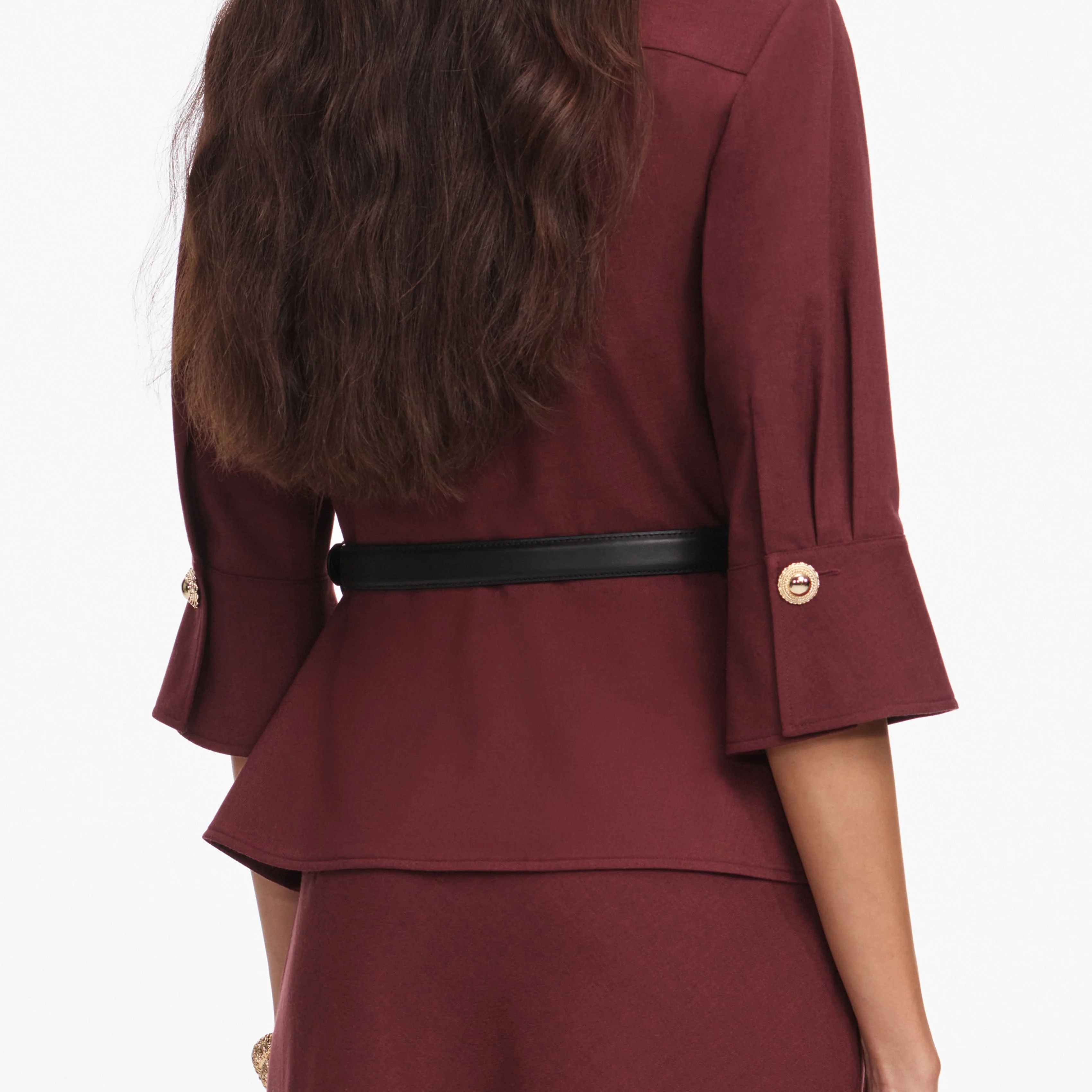 Brown Twill Maxi Dress - Image 5