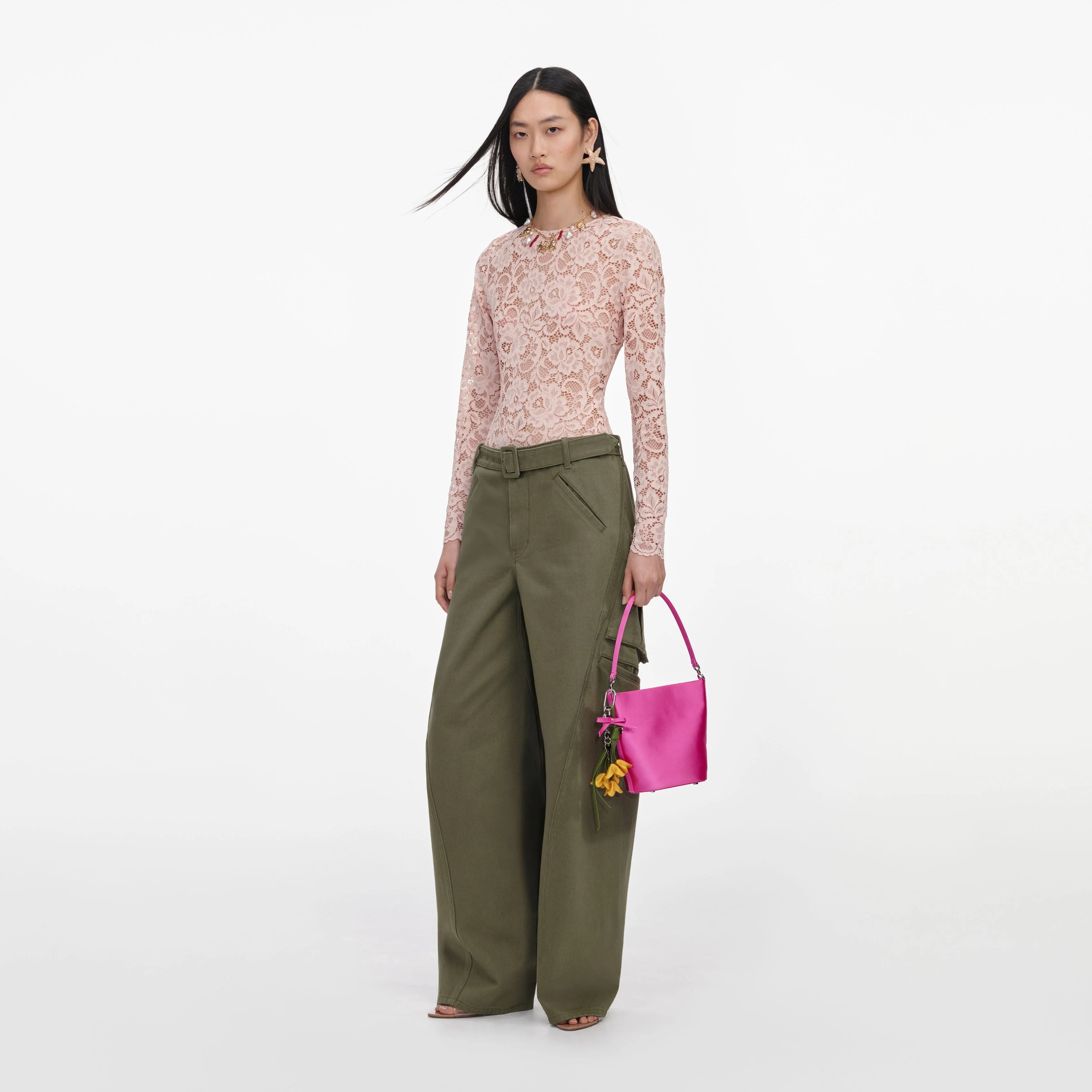 Khaki Cargo Jeans - Image 2