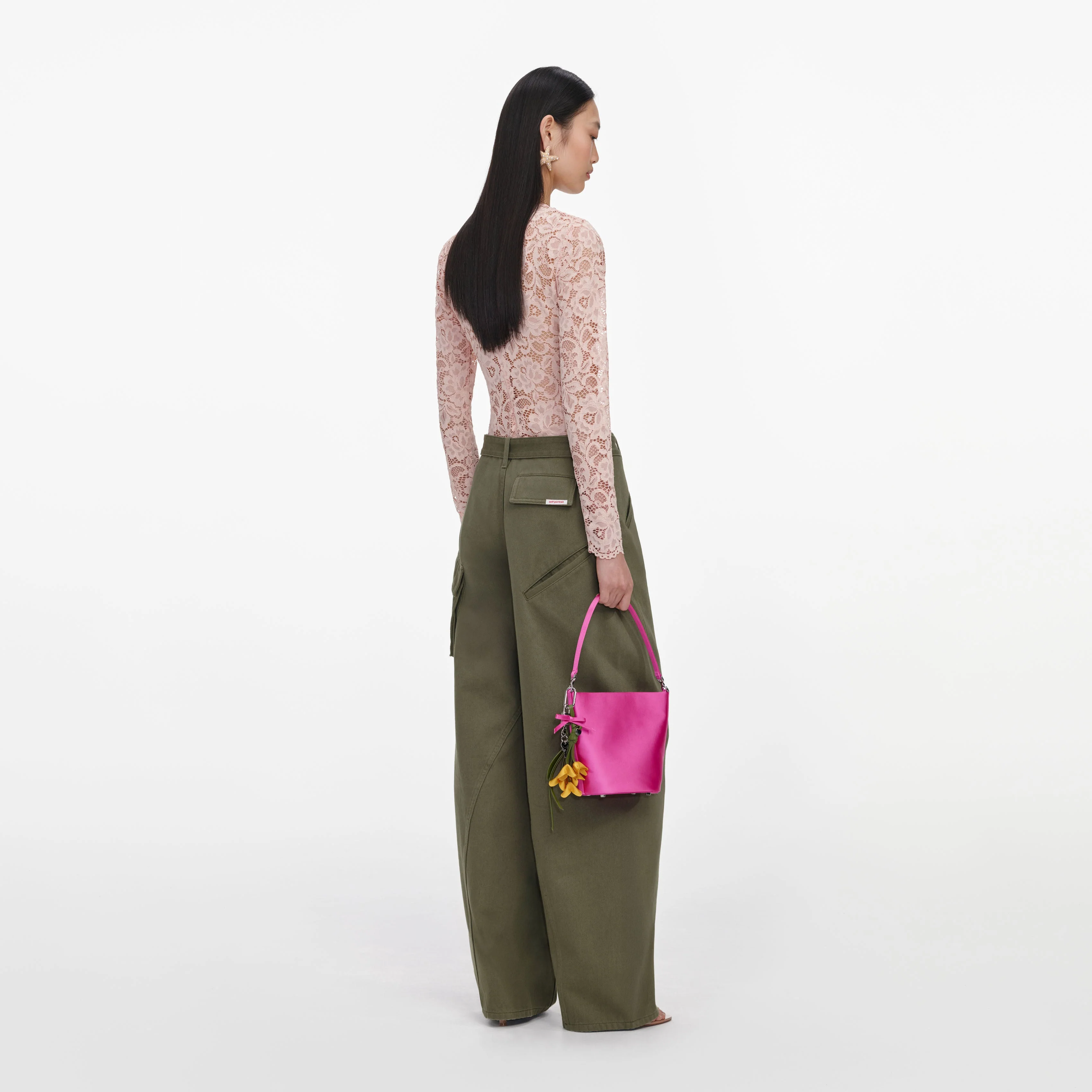 Khaki Cargo Jeans - Image 3