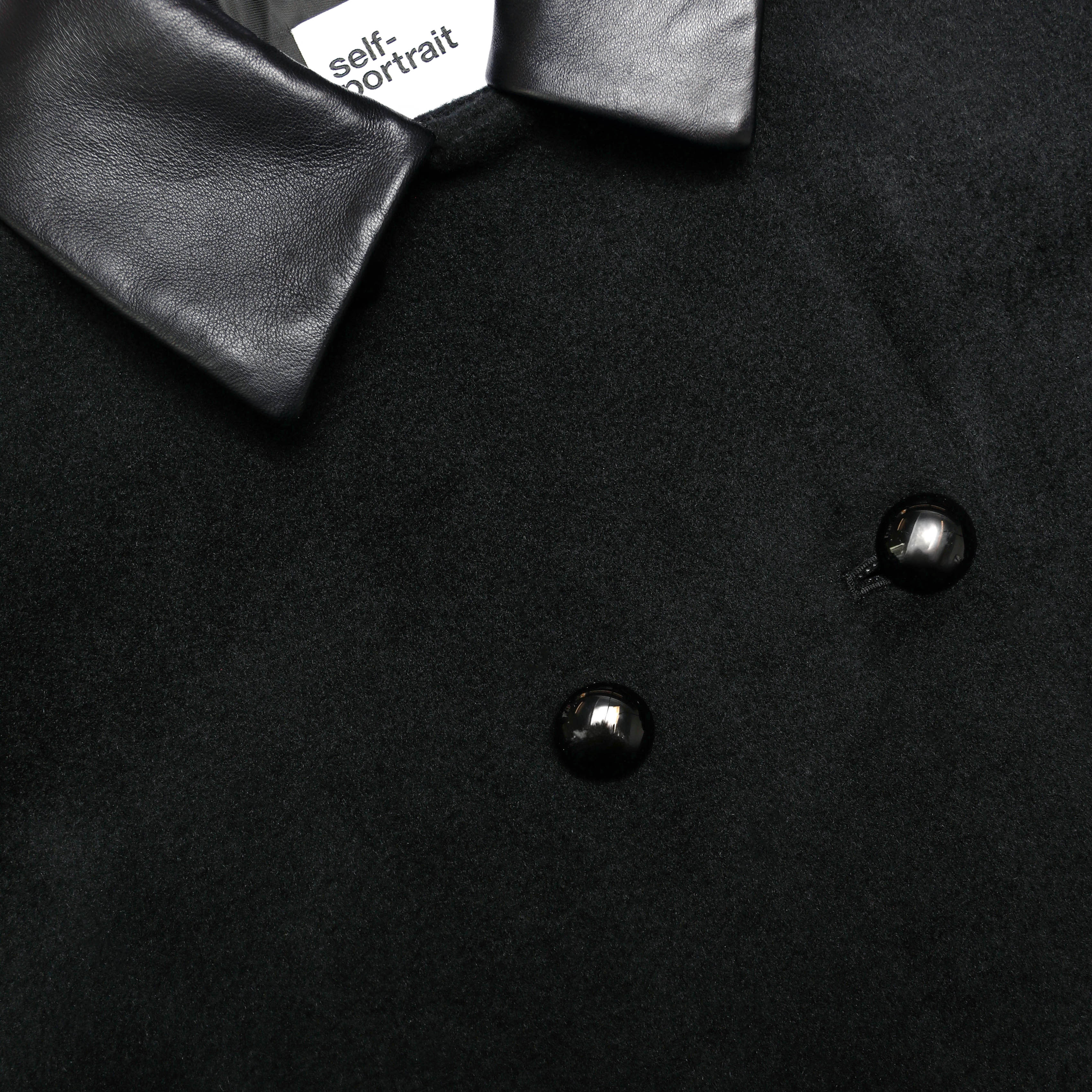 Black Double Breasted Coat - Image 5