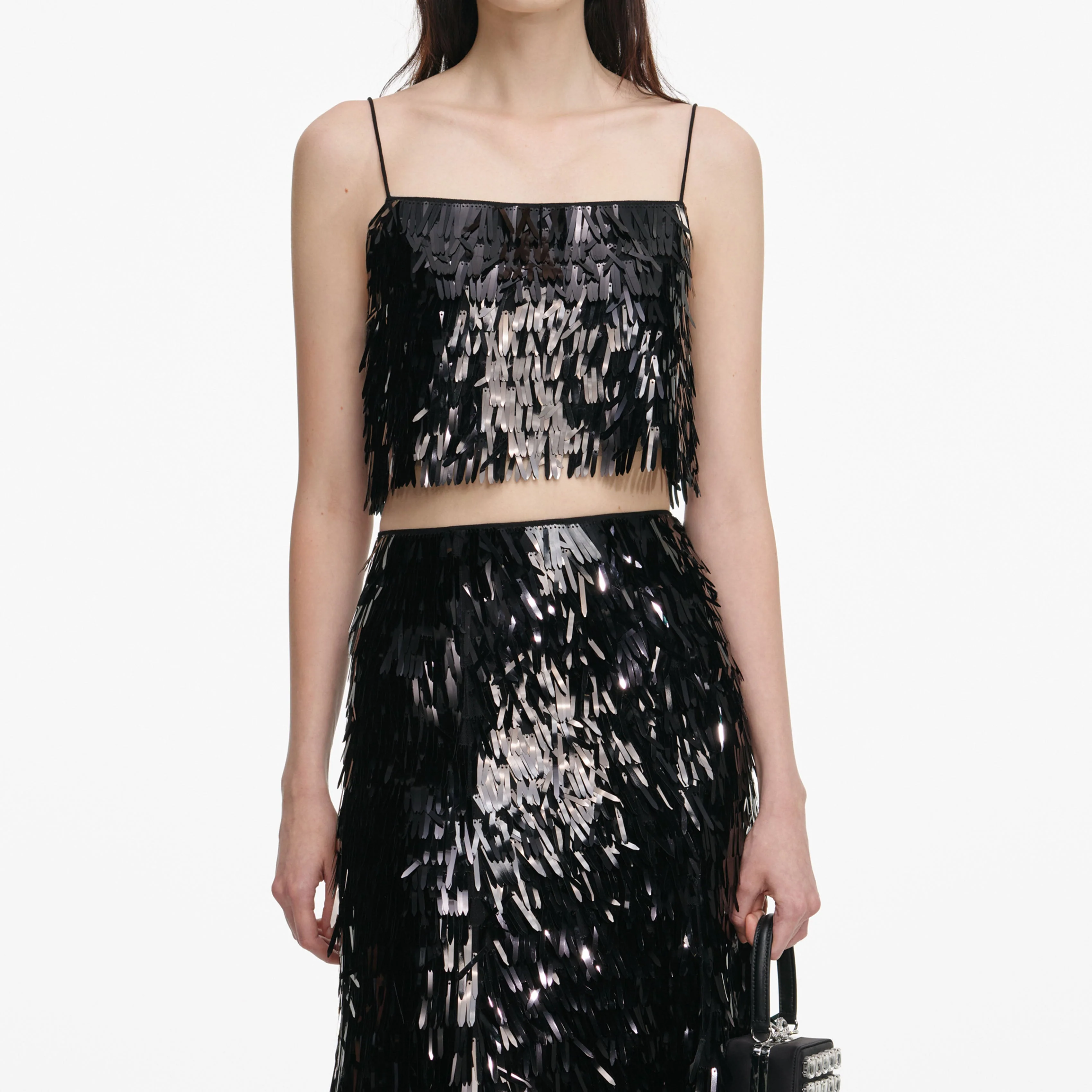 Black Sequin Top - Image 4