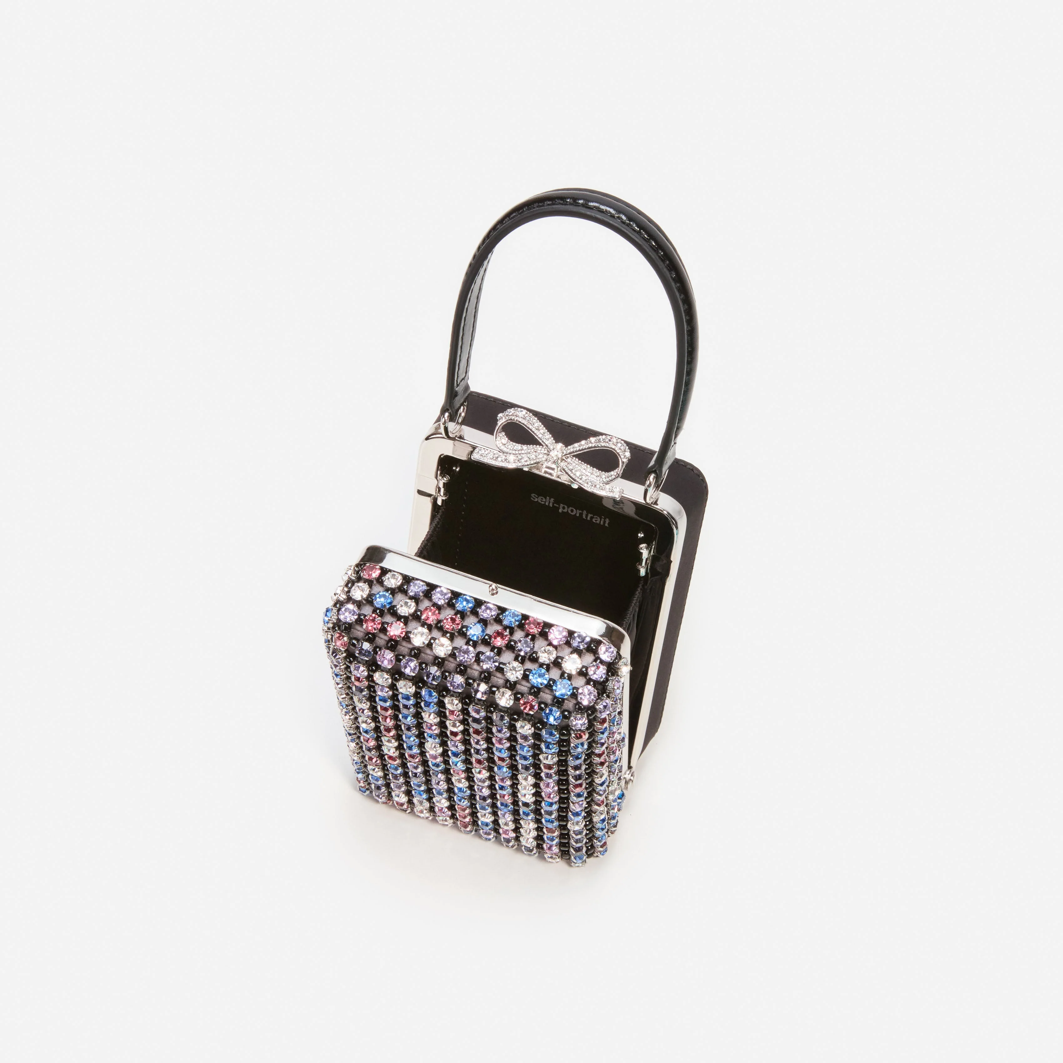 Multi Crystal Chainmail Micro Bag - Image 5