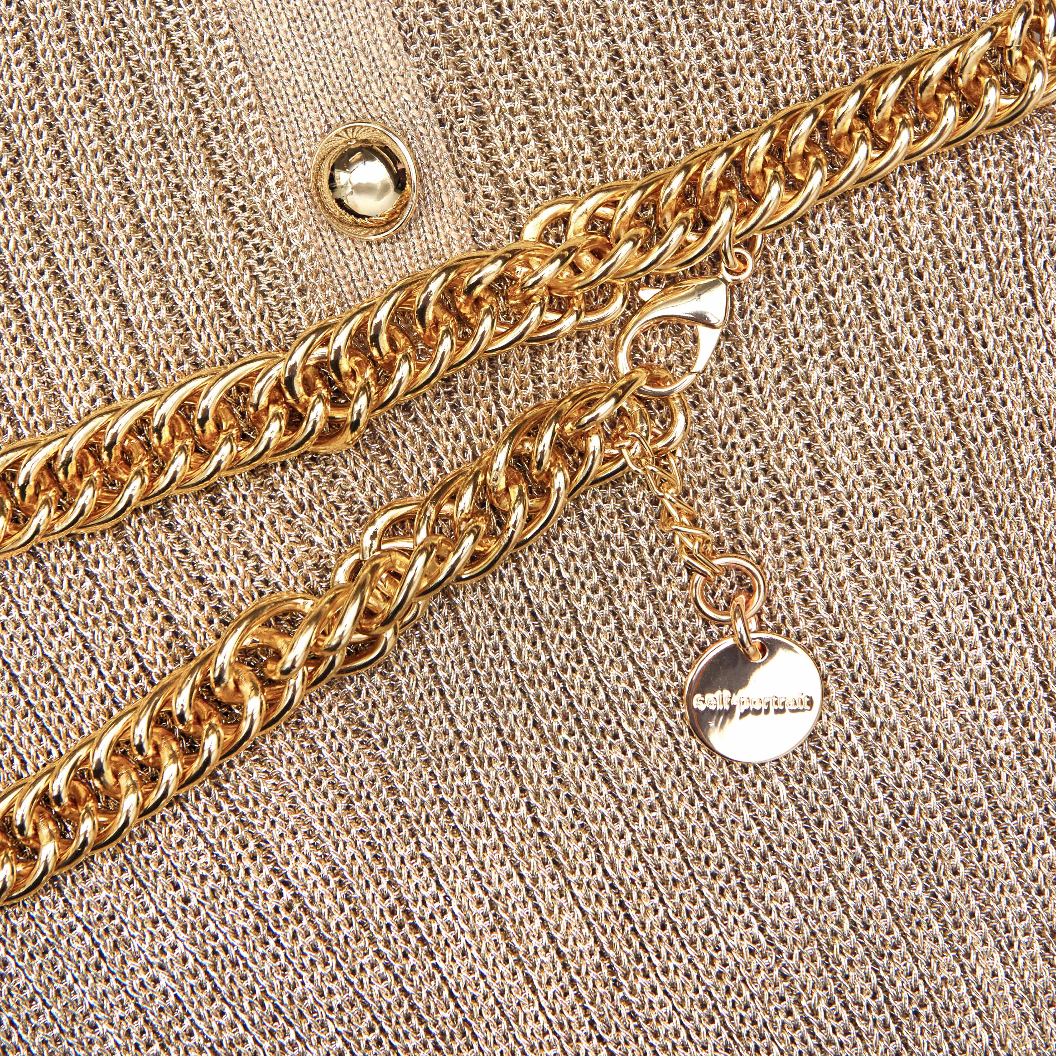 Gold Lurex Ribbed Knit Maxi Dress - Image 5