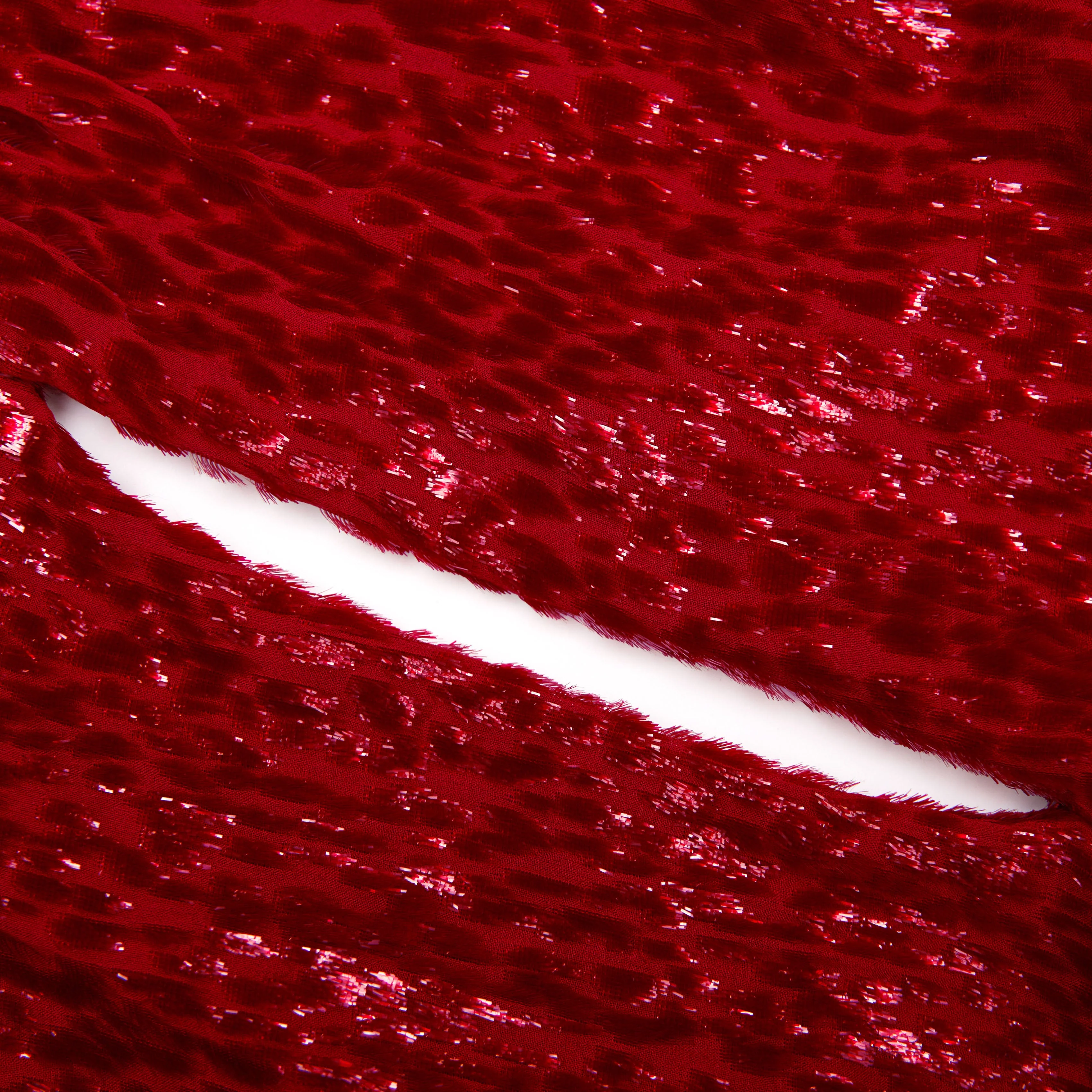 Red Fil Coupe Maxi Dress - Image 5