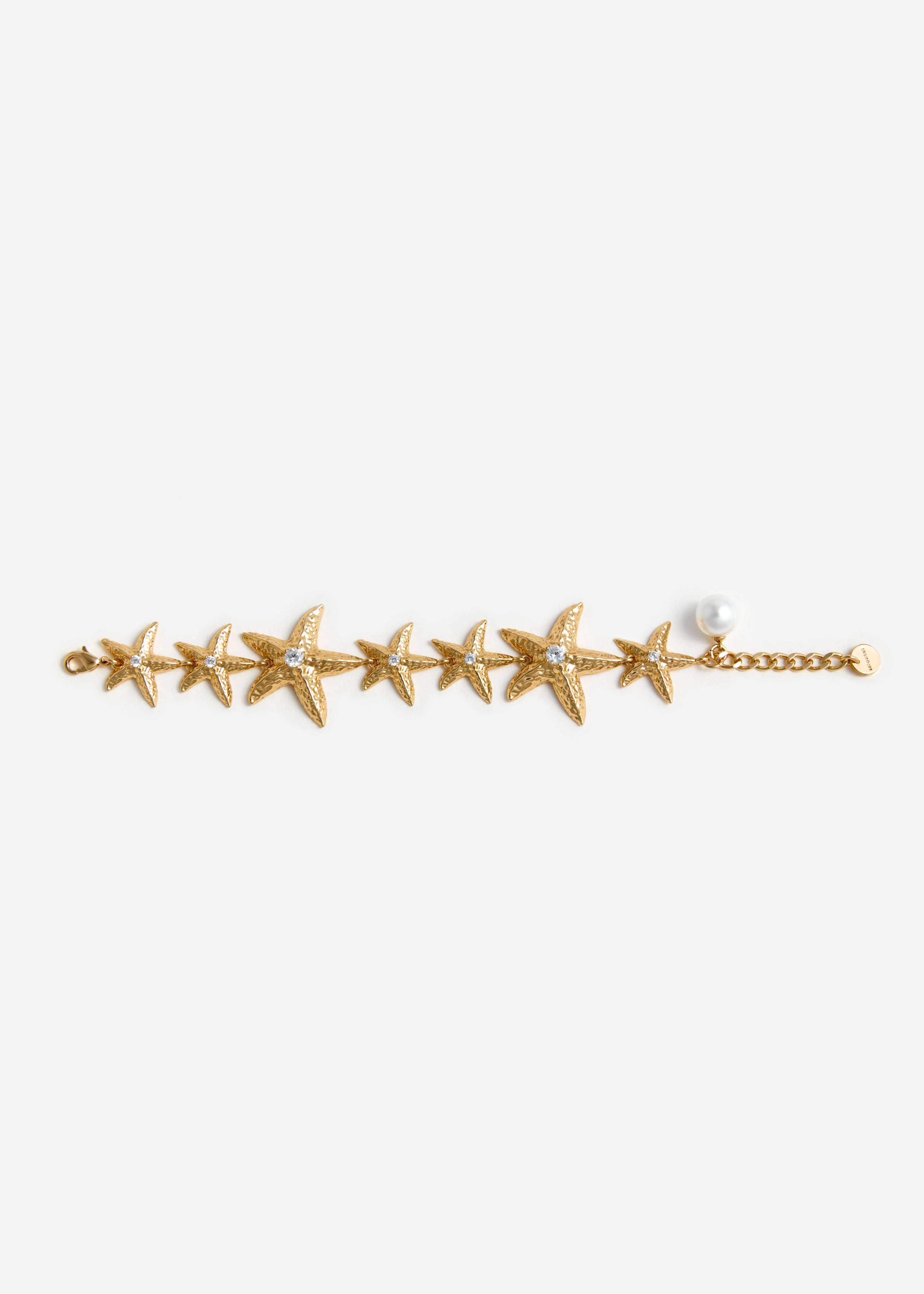 Mottled Gold Sea Star Bracelet - Image 3