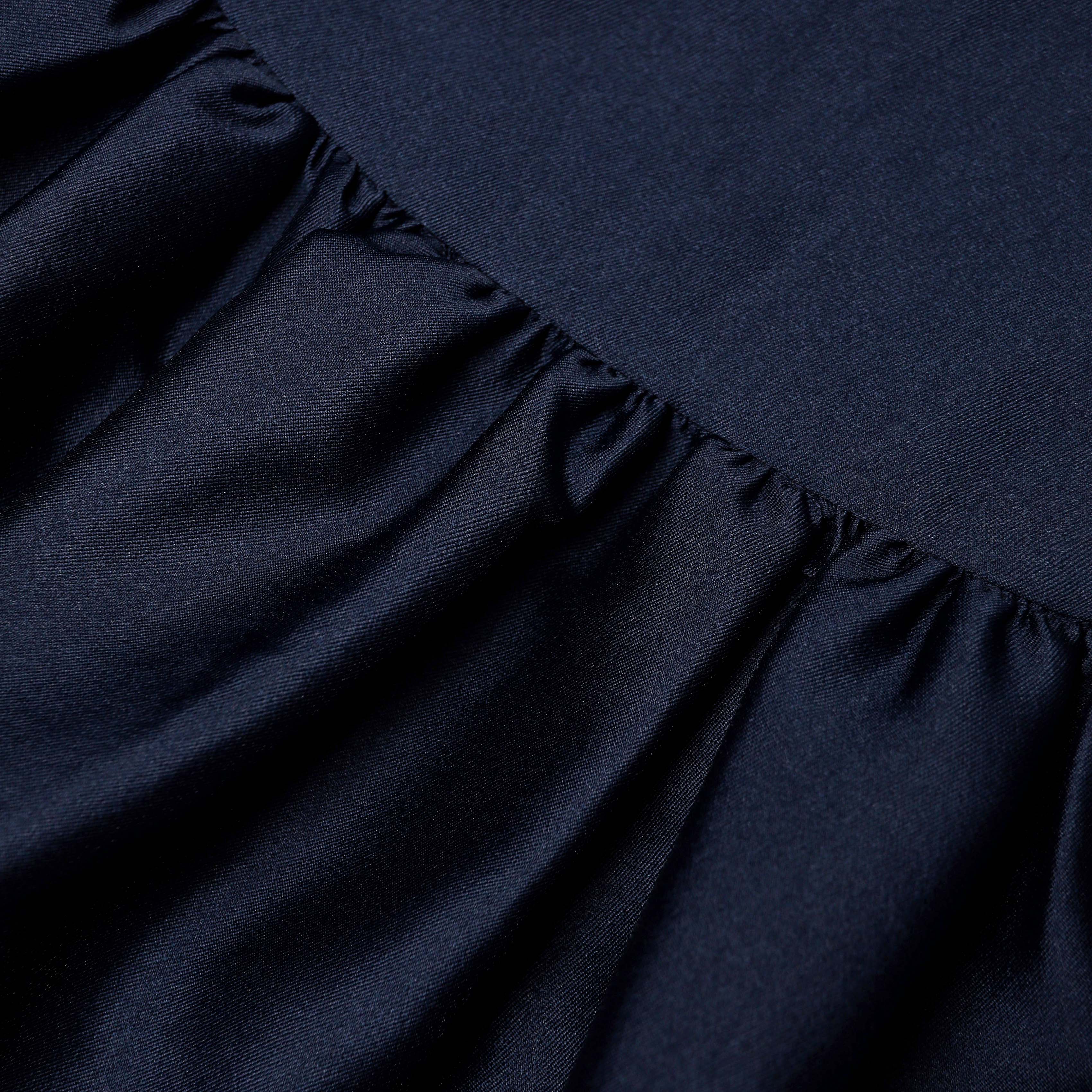 Navy Taffeta Skirt - Image 5