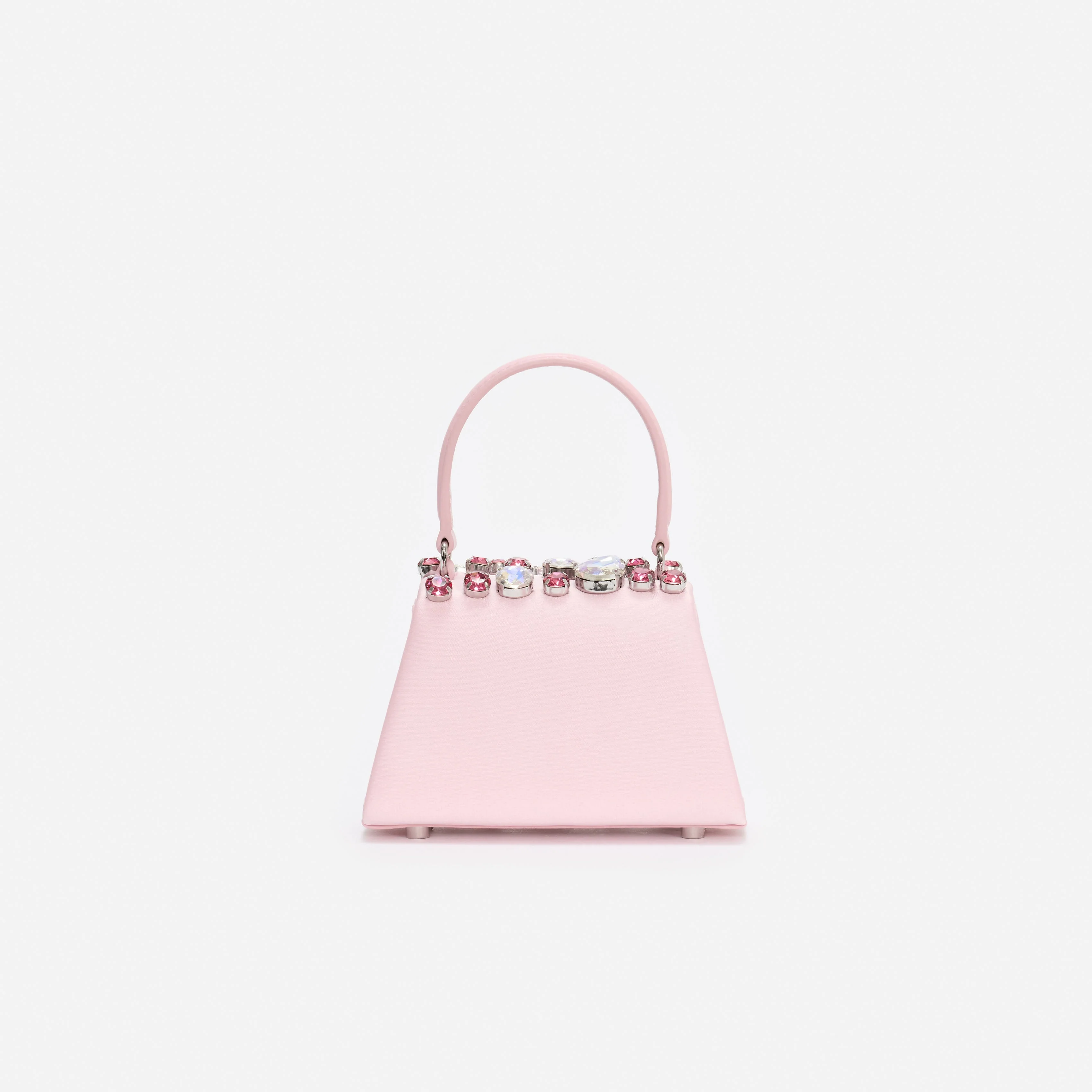 Pink Multi Crystal Mini Bag - Image 3