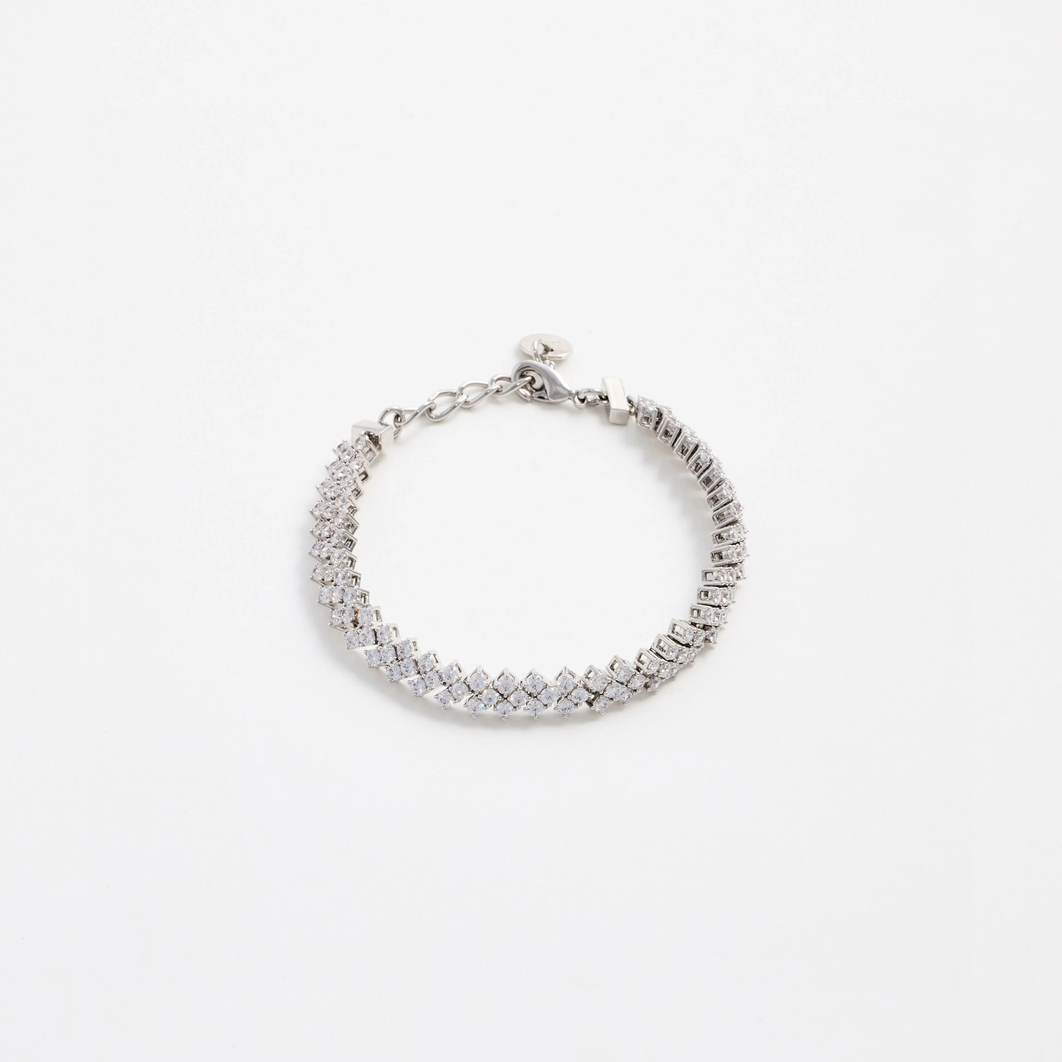 Silver Crystal Bracelet