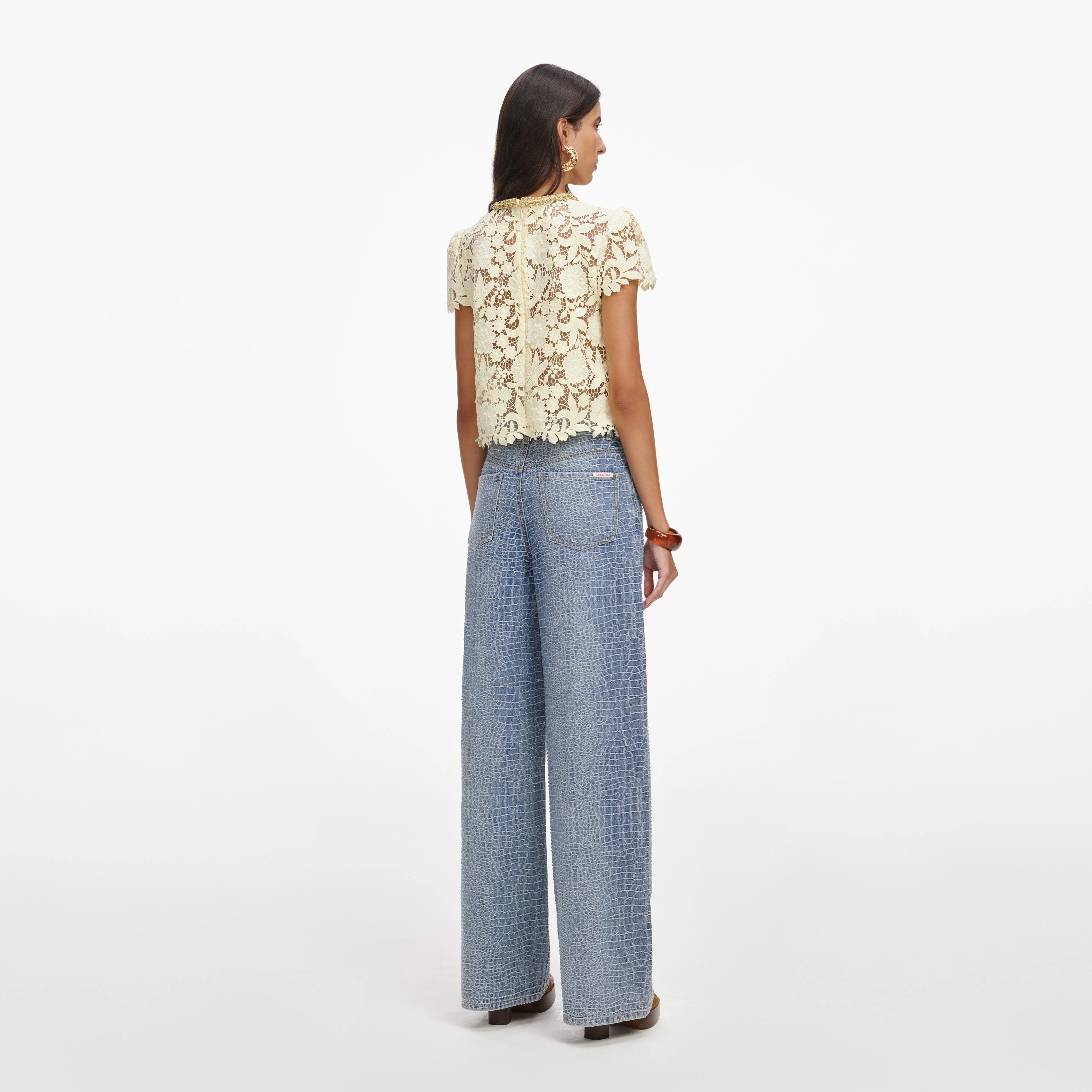 Yellow Lace Top - Image 3